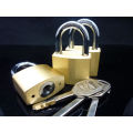 60MM Solid Brass Padlock,Replacable Pin Cylinder Padlock in Hardware